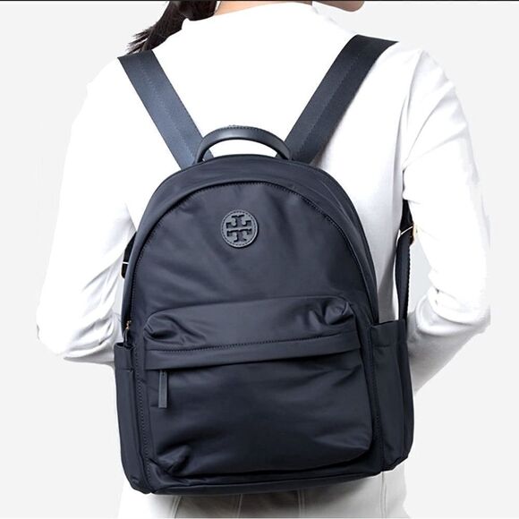 TORY BURCH Ella BLACK Nylon Backpack main image 4